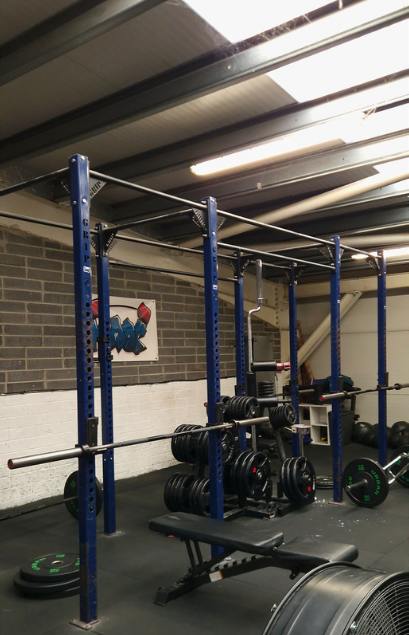 The rig in the small group training area